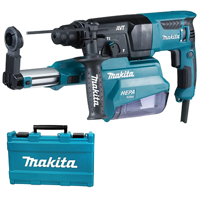 Máy khoan đa năng 26mm kèm hút bụi Makita HR2651