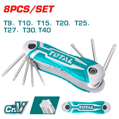 Bộ lục giác xếp đầu sao 8 chi tiết Total THT1061846