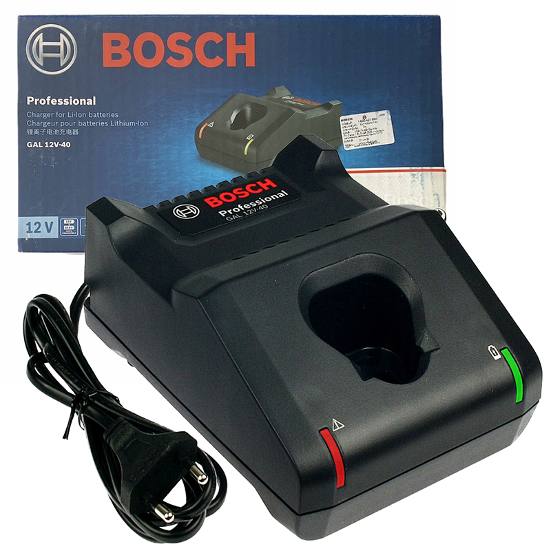 Đế sạc pin nhanh Bosch GAL 12V-40 (10.8V - 12V)