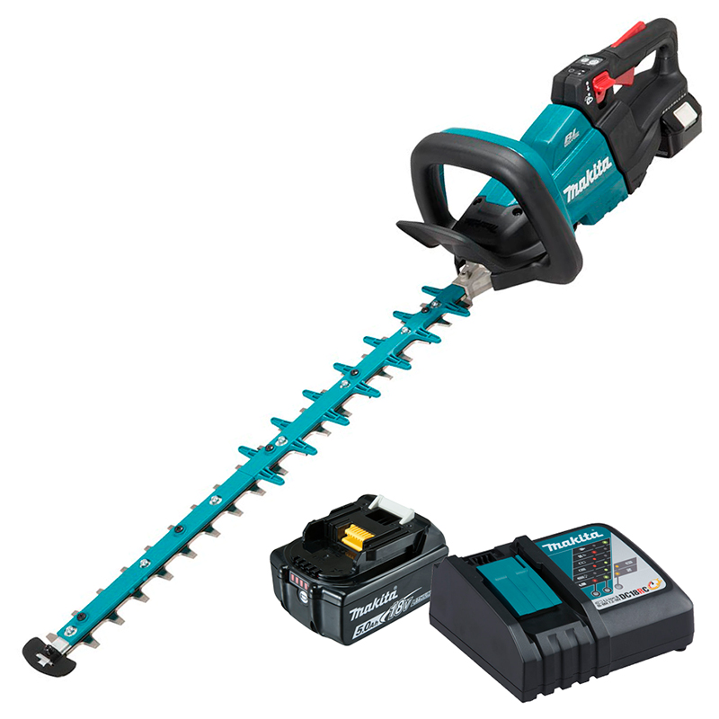 Máy cắt tỉa hàng rào dùng pin 18V Makita DUH602RT (600mm/BL)