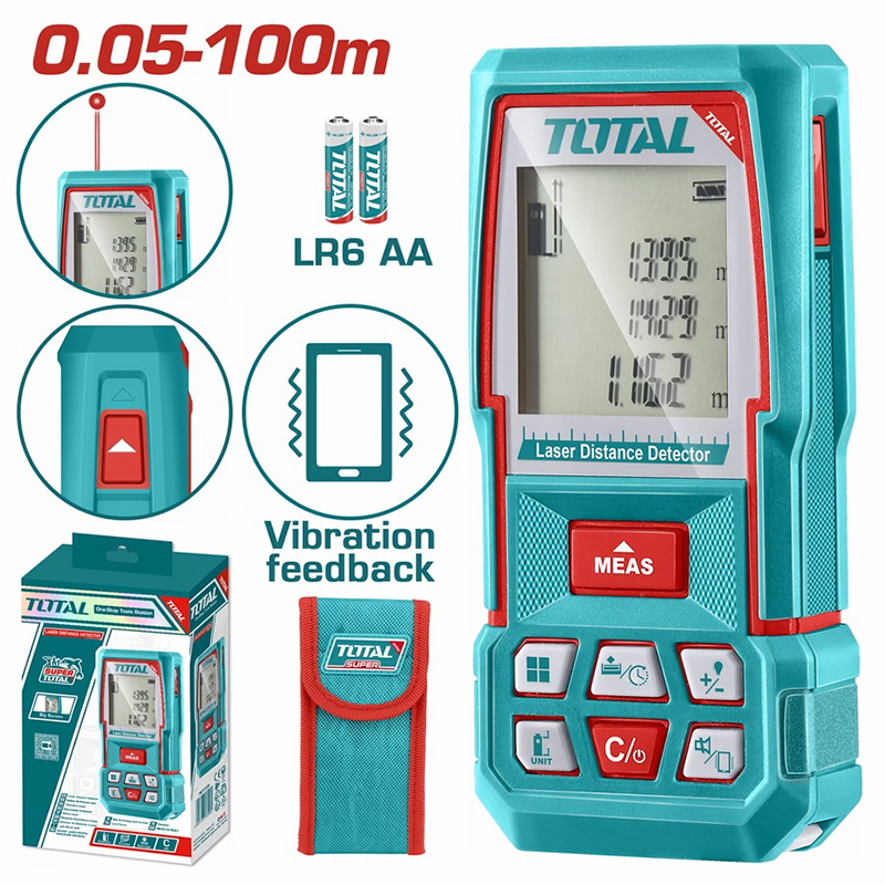 Máy đo khoảng cách laser 0,05-100m Total TMT51036