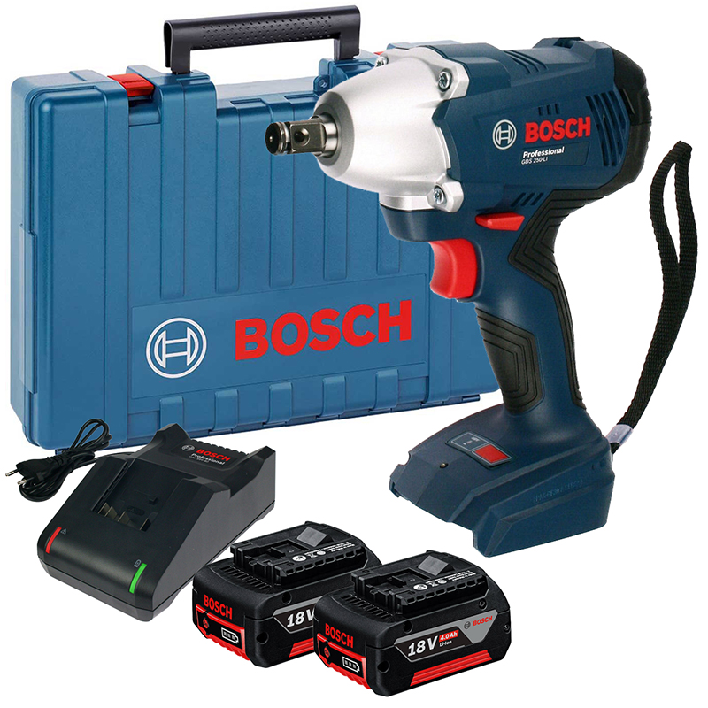 Máy vặn bu lông động lực dùng pin Bosch GDS 250-LI