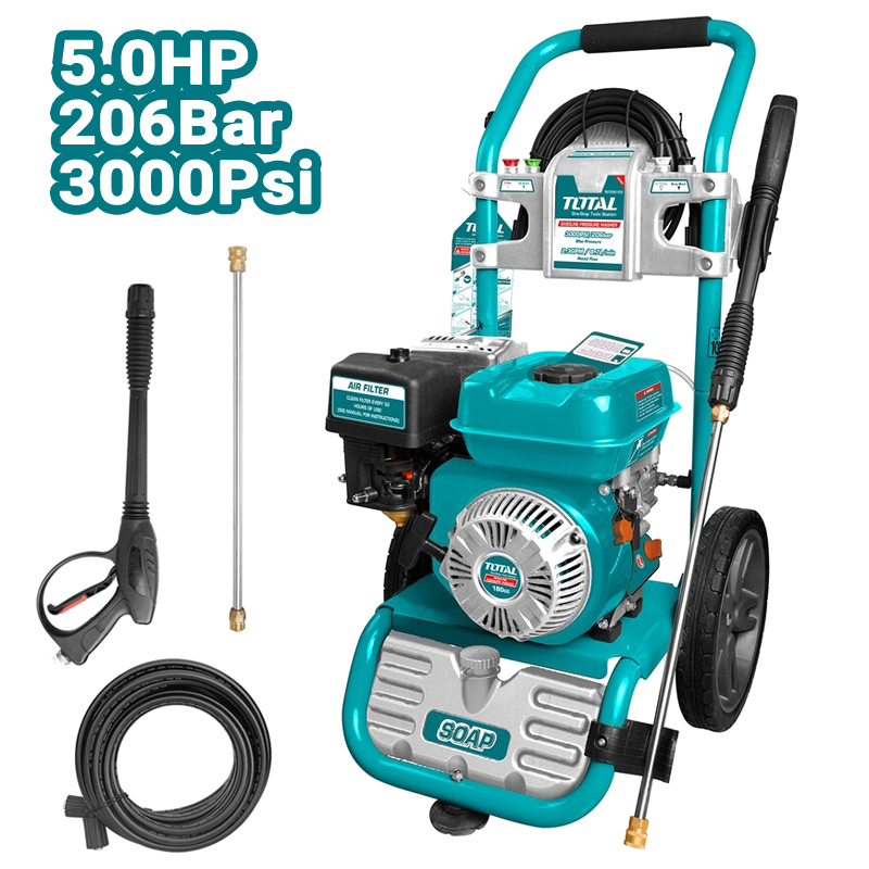 Máy xịt rửa xe dùng xăng 5HP Total TGT250103