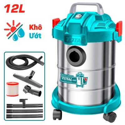Máy hút bụi khô và ướt 12L Total TVC14122