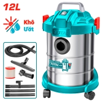 Máy hút bụi khô và ướt 12L Total TVC14122