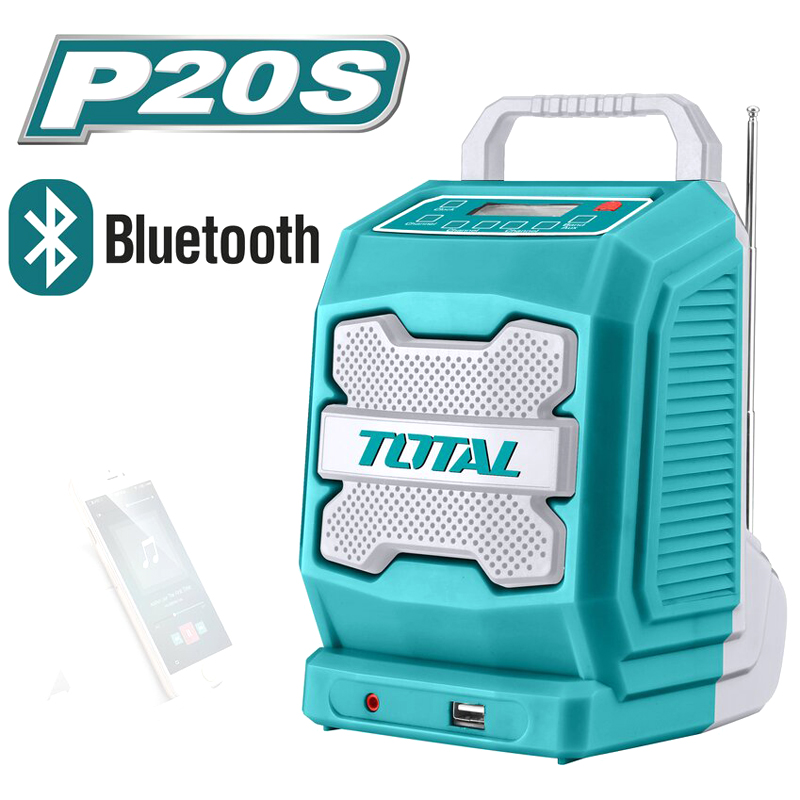 Loa công trường dùng pin 20V Total TJRLI2001