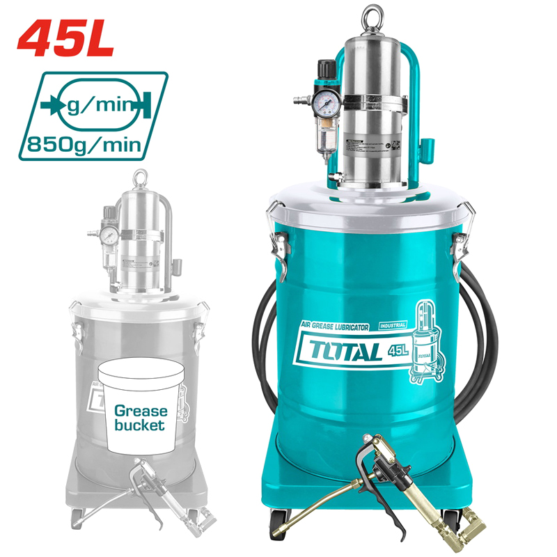 Máy bôi trơn dầu mỡ 45L Total THT118452