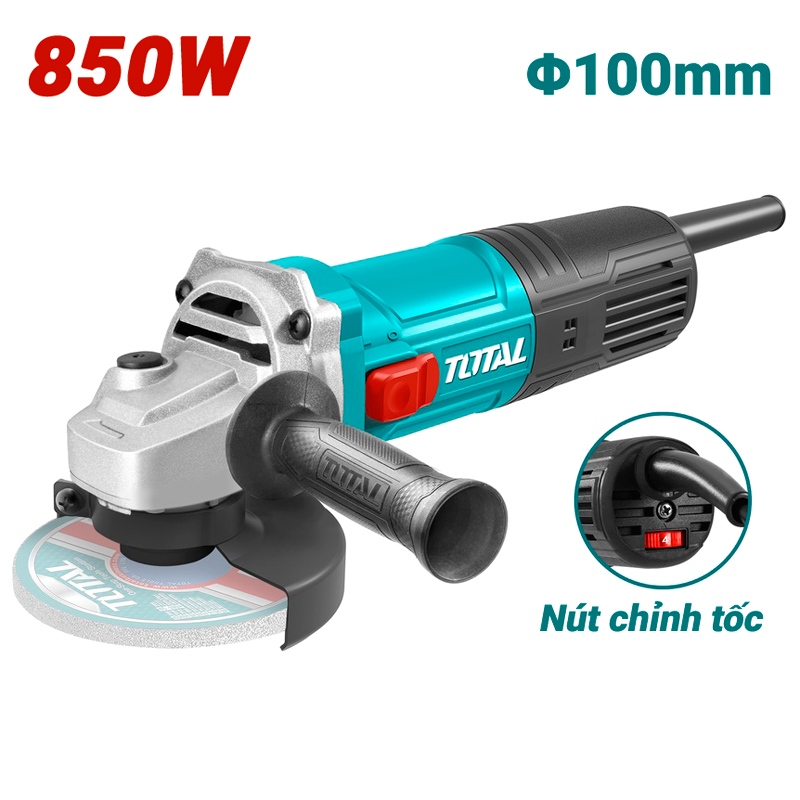 Máy mài góc điều chỉnh tốc độ 850W Total TG108100365