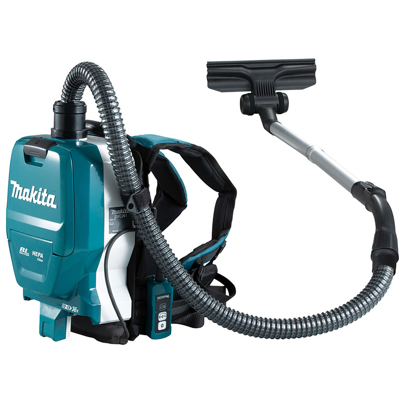 Máy hút bụi đeo vai dùng pin 18Vx2 Makita DVC261ZX18 (HEPA/BL)