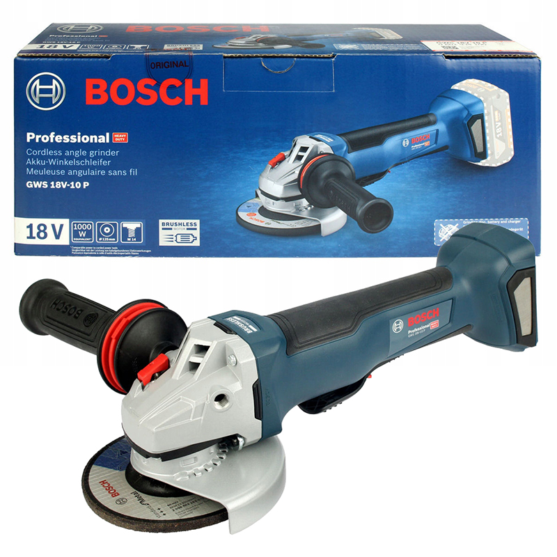 Máy mài góc dùng pin Bosch GWS 18V-10 P