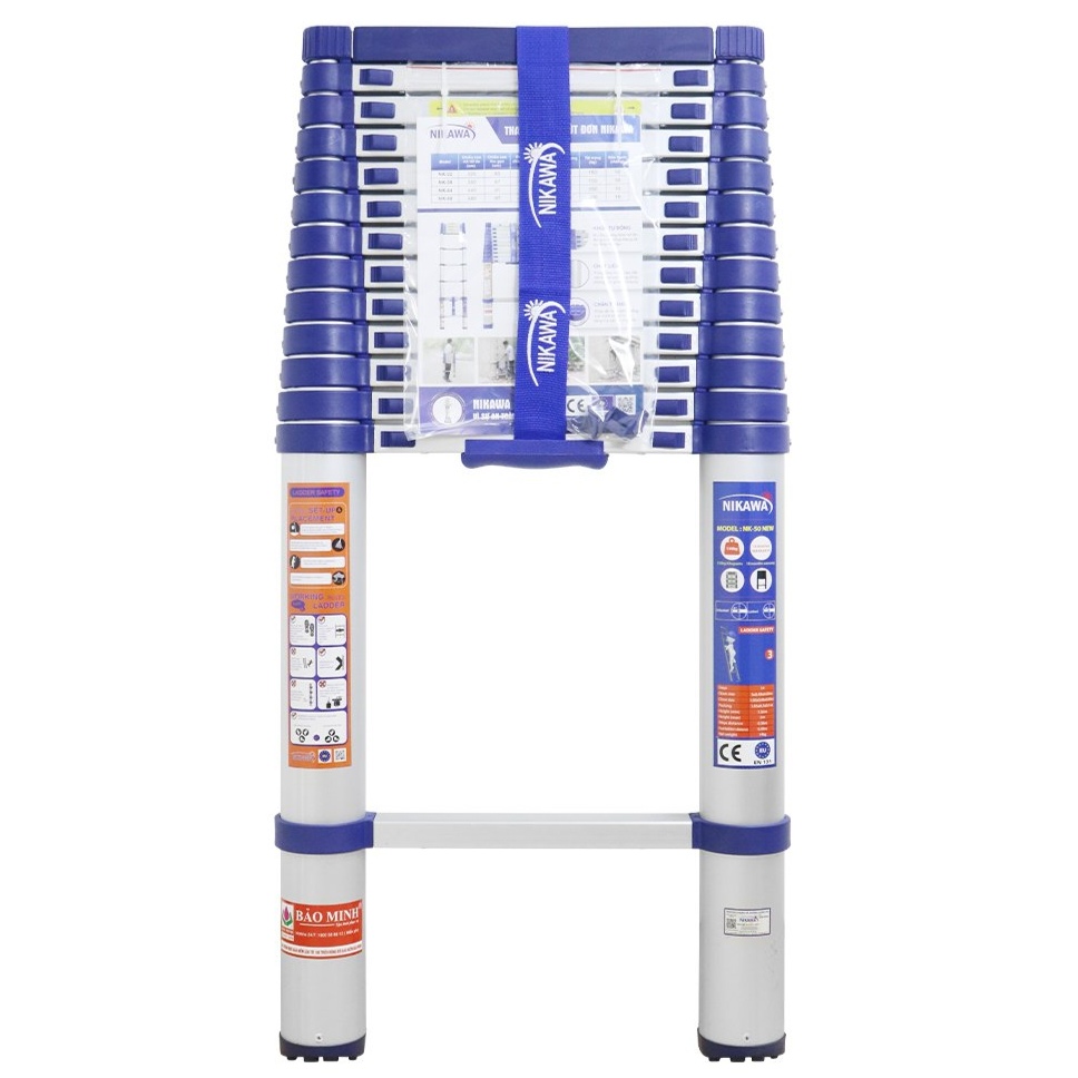 Thang nhôm rút đơn 5.0m Nikawa NK-50