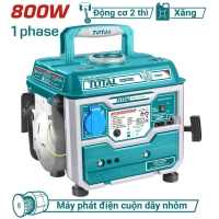 Máy phát điện động cơ xăng 0.8KW Total TP18001