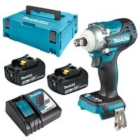 Máy siết bu lông dùng pin 18V Makita DTW300FJX4