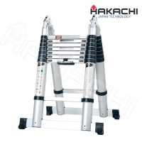 Thang nhôm rút chữ A Hakachi HM-16