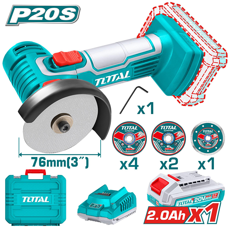 Máy cắt mini dùng pin 20V Total TAGLI76012