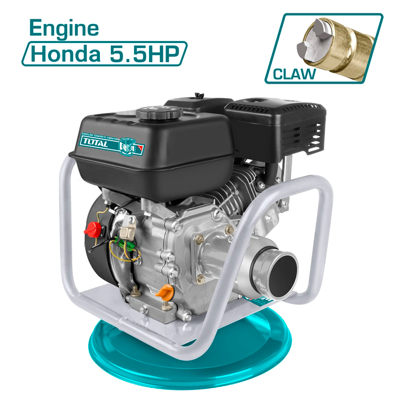 Máy đầm rung bê tông dùng xăng 5.5HP Total TP630-1