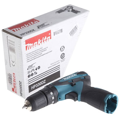 Máy khoan búa vặn vít dùng pin 10.8V Makita HP330DZ