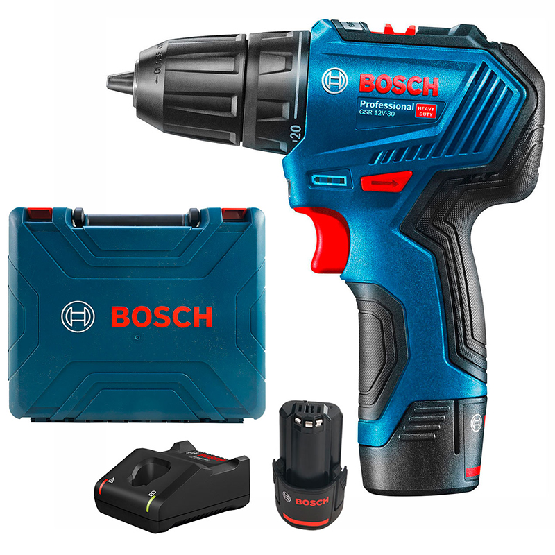 Máy khoan vặn vít dùng pin Bosch GSR 12V-30