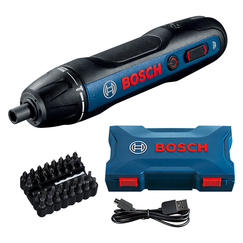 Máy vặn vít dùng pin kèm 32 mũi Bosch GO 2