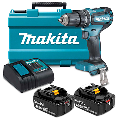 Máy khoan và vặn vít dùng pin 18V Makita DDF485SFE