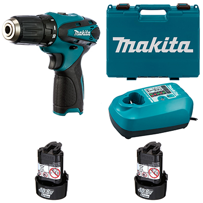 Máy khoan vặn vít dùng pin 10.8V Makita DF330DWE