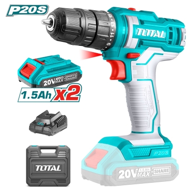 Máy khoan vặn vít dùng pin 20V Total TDLI20028