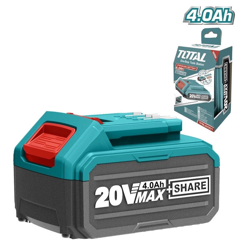 Pin Lithium-ion 20V/4.0Ah Total TFBLI2002