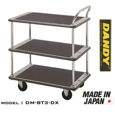 Xe đẩy hàng Nhật Bản 3 tầng Dandy DM-BT3-DX