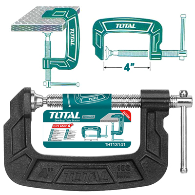 Cảo chữ C 4" Total THT13141