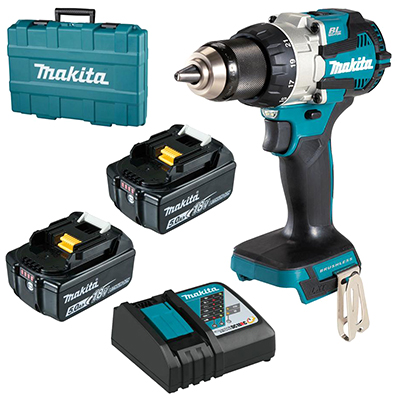 Máy khoan vặn vít dùng pin 18V Makita DDF489RTJ