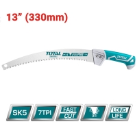 Cưa cành cầm tay lưỡi cong 13' Total THT5113306