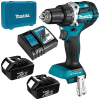 Máy khoan vặn vít dùng pin 18V Makita DDF484RFE