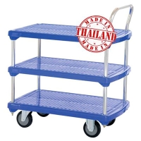 Xe đẩy hàng sàn nhựa 3 tầng Sumo NP-230S