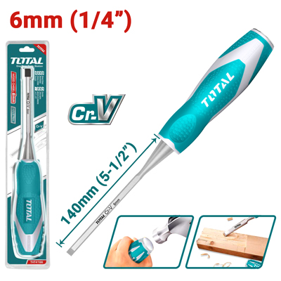 Đục gỗ 6mm Total THT4166