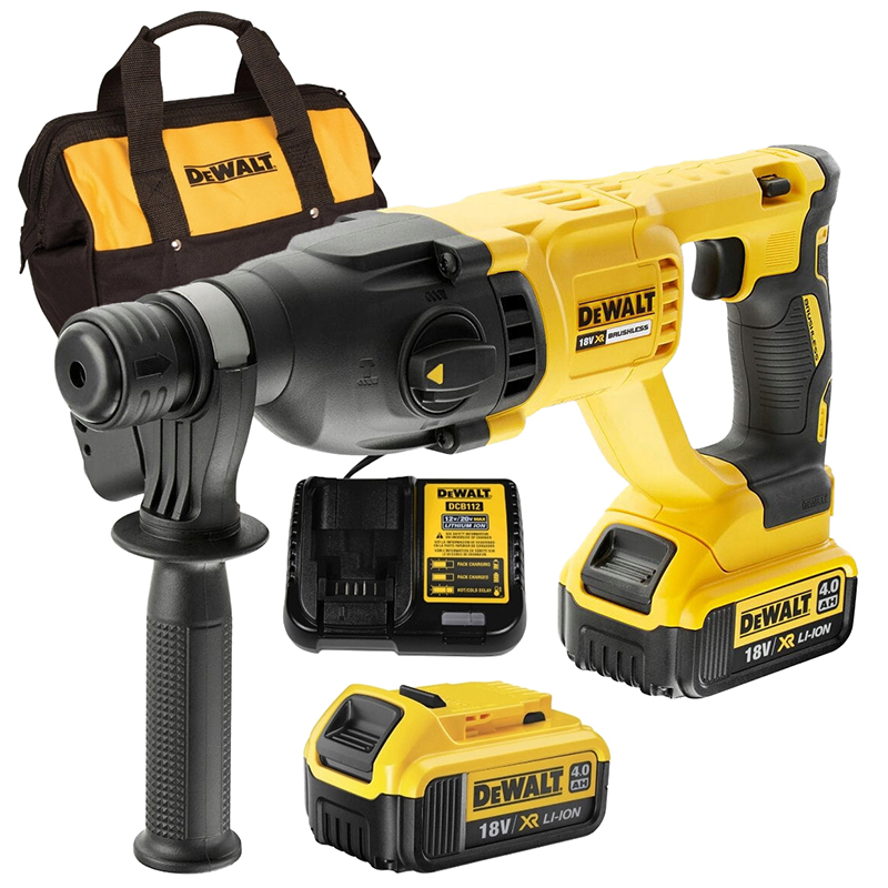 Máy khoan búa dùng pin 18V DeWalt DCH133M2