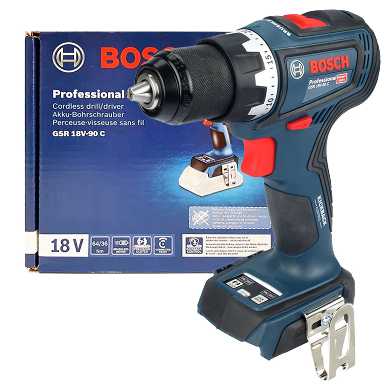 Máy khoan pin 18V Bosch GSR 18V-90 C