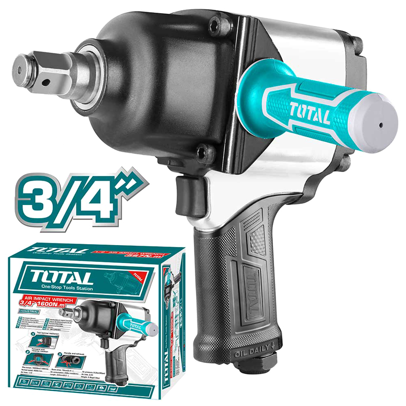 Máy vặn bu lông dùng khí nén 3/4" Total TAT40342