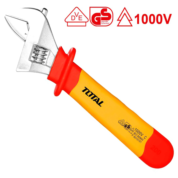 Mỏ lết cách điện 10' Total THIADW101