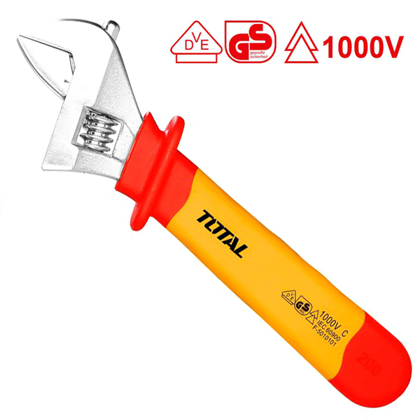 Mỏ lết cách điện 8' Total THIADW081