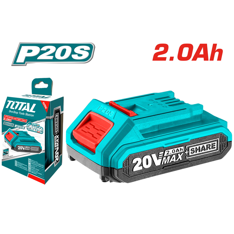 Pin Lithium-ion 20V/2.0Ah Total TFBLI2001