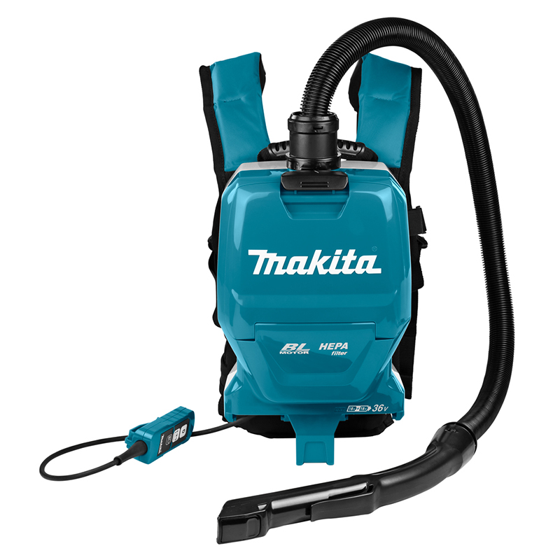 Máy hút bụi đeo vai dùng pin 18Vx2 Makita DVC261ZX5