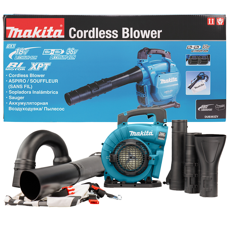 Máy thổi dùng pin 18Vx2 Makita DUB363ZV (BL)