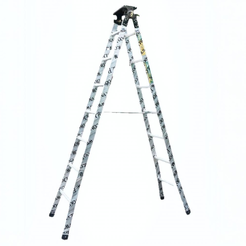 Thang nhôm phổ thông hộp mâm trắng 2.5m BooDoor HM25