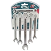 Bộ cờ lê vòng miệng 6 chi tiết 8-17mm Total THT102266