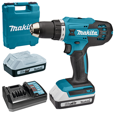 Máy khoan vặn vít dùng pin 18V Makita DF488DWAE