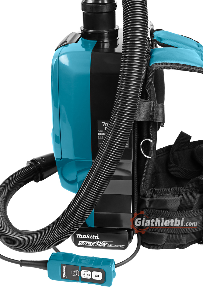 Máy hút bụi đeo vai dùng pin 18Vx2 Makita DVC260Z (HEPA/BL)