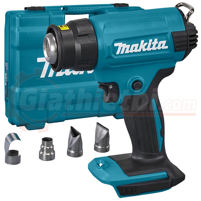 Máy thổi hơi nóng dùng pin 18V Makita DHG180ZK (550°C)