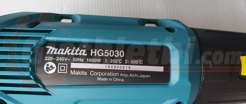Máy thổi hơi nóng Makita HG5030 (1600W)