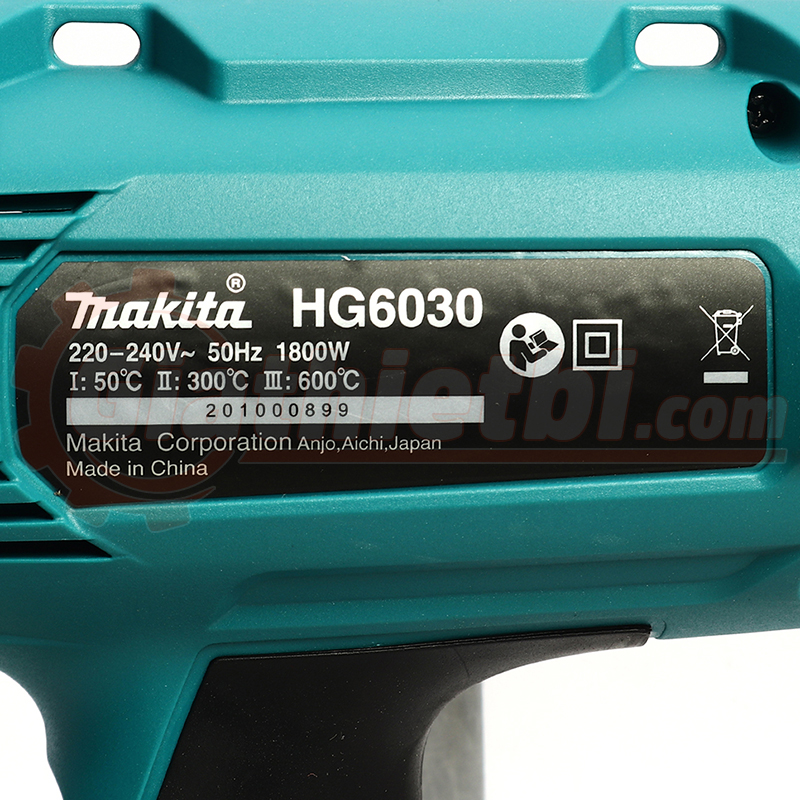 Máy thổi hơi nóng Makita HG6030 (1800W)